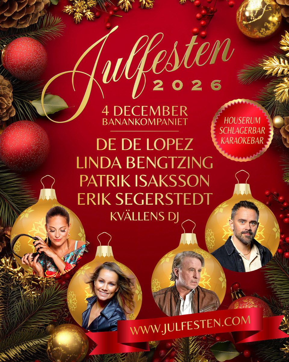 Julfesten 2026 poster